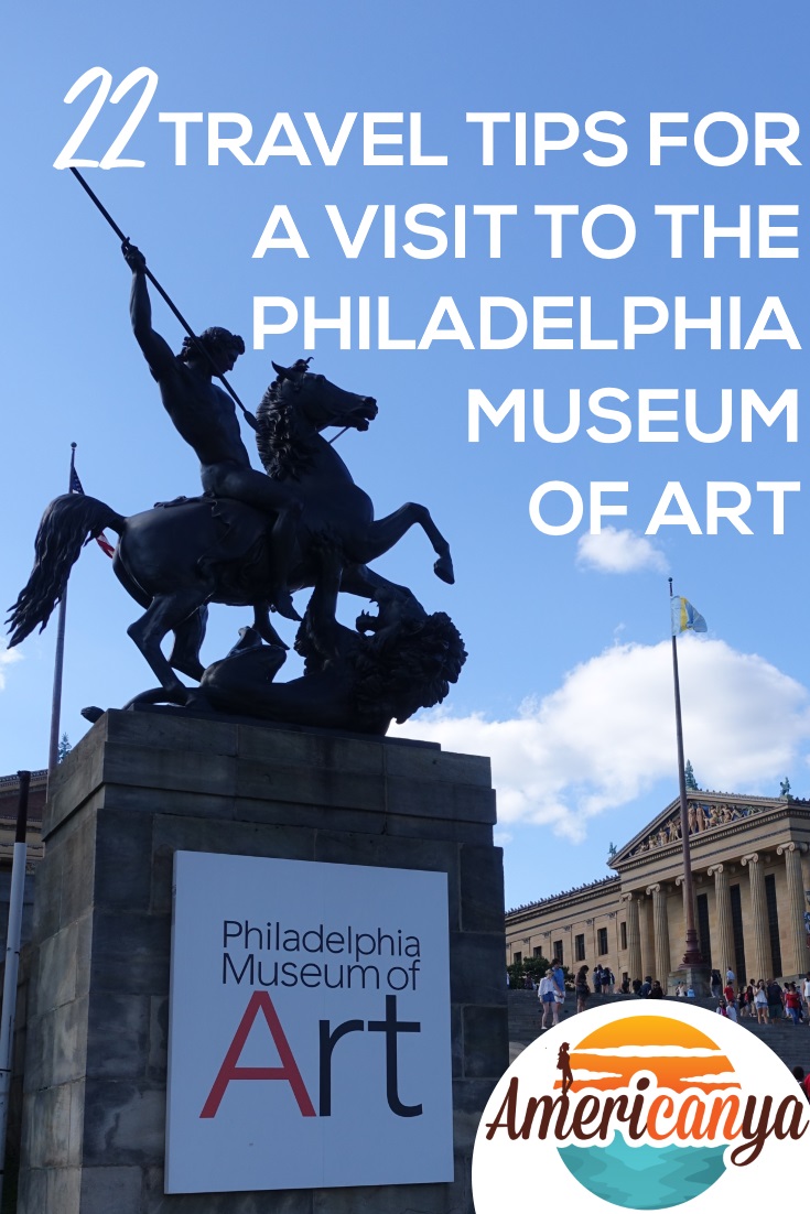 Philadelphia Museum of Art 22 Travel Tips Pin