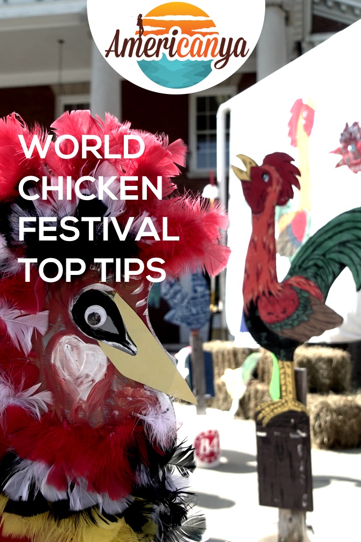 World Chicken Festival Pin